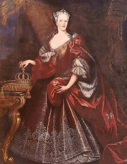 Portrait of elisabeth-Therese de Lorraine, unknow artist